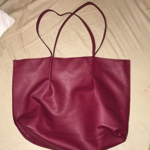 Huge Leather Saks bag